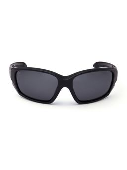 VOX - Unisex Rectangle Rim Polarised and Uv Protected Lens Sunglasses-Vx034 (64)