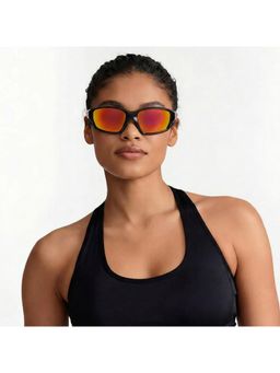 VOX - Unisex Wrap Around Full Rim Polarised and Uv Protected Lens Sunglasses-Vx036 (64)