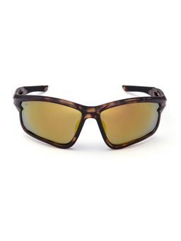 VOX - Unisex Square Green Polarised and Uv Protected Lens Sunglasses-Vx042 (68)