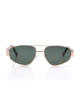 VOX - Aviator Sunglasses Grey Rim Polarised and Uv Protected Lens Sunglasses-Vx055 (52)