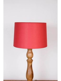 Freedom Tree - Solid Red Taper Lamp