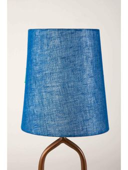 Freedom Tree - Solid Blue Taper Lamp