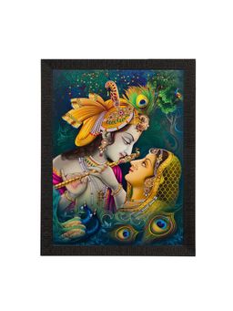 eCraftIndia - Radha Krishna Matt Uv Art Painting