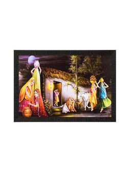 eCraftIndia - Village View Texture Uv Art Painting
