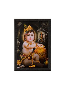 eCraftIndia - Ladoo Gopal Texture Uv Art Painting
