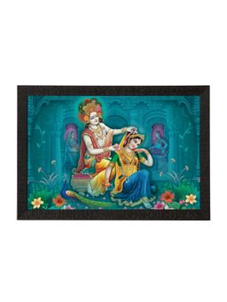 eCraftIndia - Radha Krishna Texture Uv Art Painting
