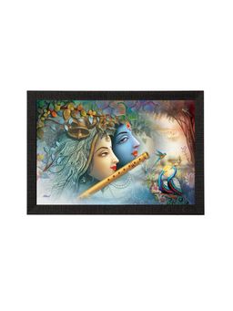 eCraftIndia - Radha Krishna Texture Uv Art Painting