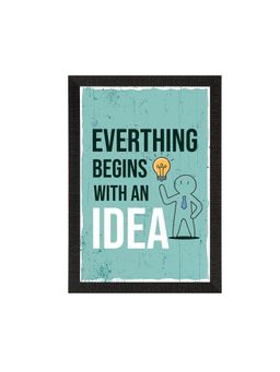 eCraftIndia - Motivational Quote Texture Uv Art Painting