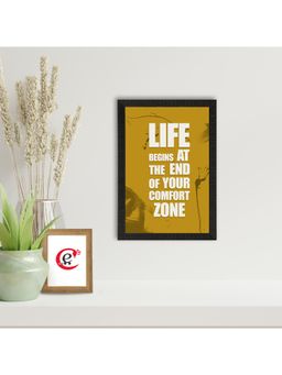 eCraftIndia - Life Motivational Quote Texture Uv Art Painting