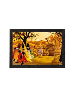 eCraftIndia - Village View Texture Uv Art Painting