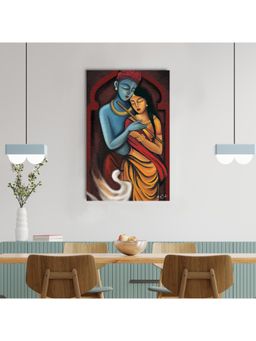 eCraftIndia - Radha Krishna Canvas Printed Wall Painting
