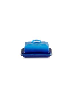 Le Creuset - Azure Blue UK Butter Dish