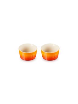 Le Creuset - Flame 240ml Large Ramekin Pack of 2