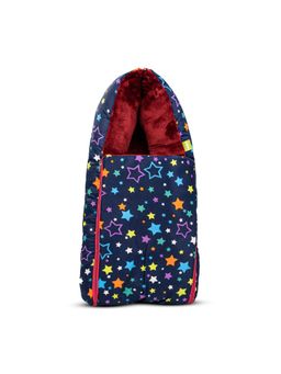BAYBEE - Red 3 In 1 Velvet Cotton Baby Bed Cum Sleeping Bag (0-6 Months)
