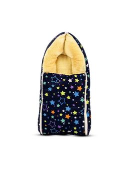 BAYBEE - Yellow 3 In 1 Velvet Cotton Baby Bed Cum Sleeping Bag (0-6 Months)