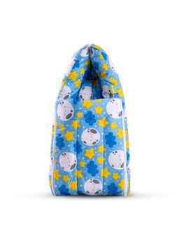 BAYBEE - Blue Polyester Little Max 3 In 1 Cotton Bed Cum Sleeping Bag (0-6 Months)