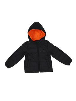 Allen Solly Junior - Boys Black Solid Jacket