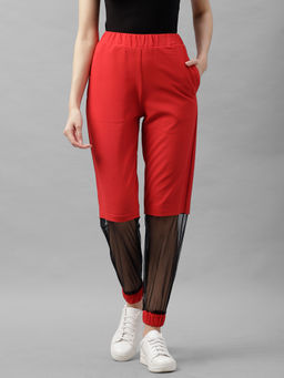 AAREIN - Red Solid Joggers