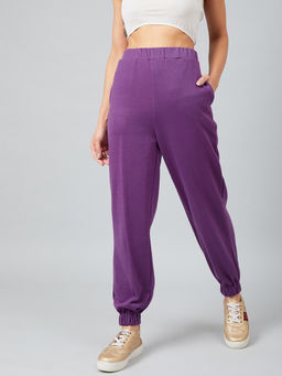 AAREIN - Purple Solid Joggers