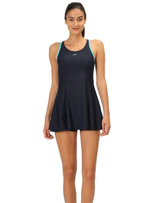 Buy Speedo Racerback Swimdress - Navy Blue Online