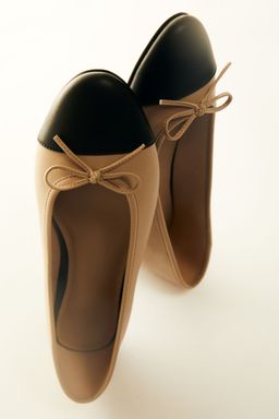 H&M - Women Beige Ballet Pumps