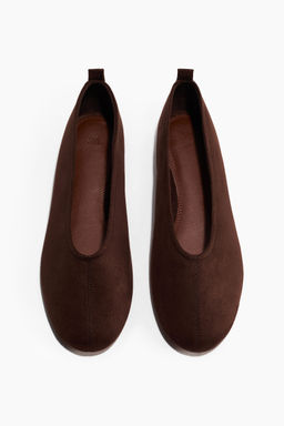H&M - Women Brown Ballet Pumps