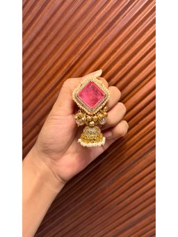Ehsaas Jewellery - Kesarika Jhumkis