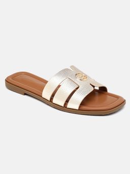 U.S. POLO ASSN. - Women Gold Flats