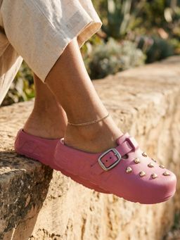 ELLE - Women Pink Clogs