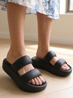 ELLE - Women Black Sandals