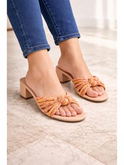 MyMy Footwear - Women Multi-Color Block Heels