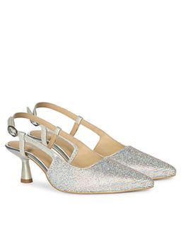Saint G - Women Silver Kitten Heels