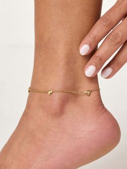 White Lies - Lover girl Adjustable Anklet Gold