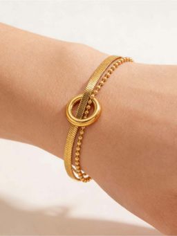 White Lies - Halo Chain Adjustable Bracelet