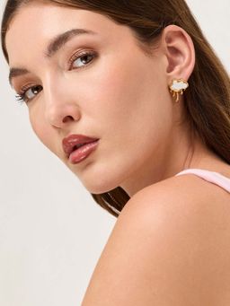 White Lies - Cloud Drip Studs Earrings