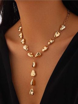 White Lies - Golden Drip Adjustable Necklace