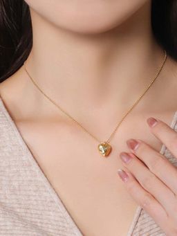 White Lies - Molten Heart Adjustable Necklace