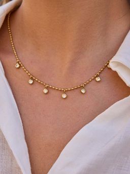 White Lies - Starlit Drop Adjustable Necklace