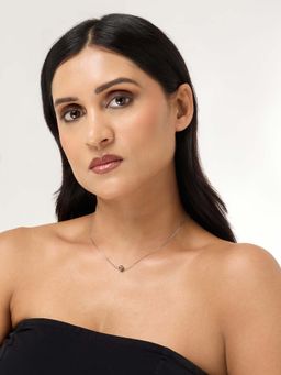 White Lies - Orb Energy Adjustable Necklace Silver