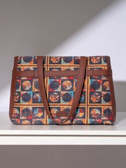 Zouk - Women Multi Color Abstract Printed Shoulder Bag