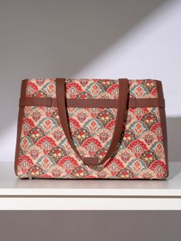 Zouk - Women Multi Color Motif Printed Shoulder Bag