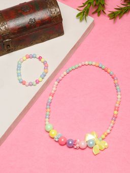 Stol'N - Pack Of 2 Beaded Necklaces & Bracelets - Multi Colour