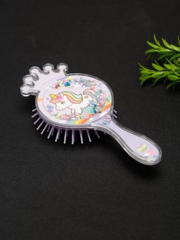 Stol'N - Unicorn Theme With Glittery Hair Brush - Purple