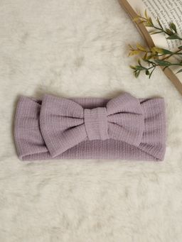Stol'N - Bow Shaped Fabric Head Band-Purple