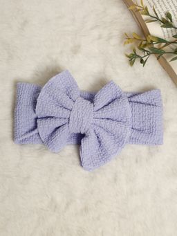 Stol'N - Bow Shaped Fabric Head Band-Blue