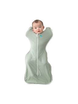 Love To Dream - Olive 0.2 T Stretch Cotton Rose Swaddle (3-6 Months)