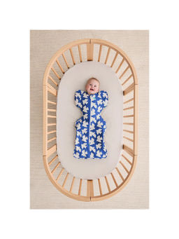 Love To Dream - Blue 1.0T Original Cotton Cobalt Paperbirds Cobalt Transition Swaddle