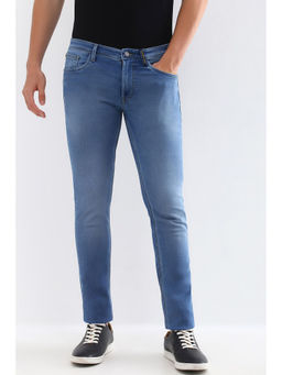 Allen Solly - Men Blue Skinny Fit Light Wash Jeans