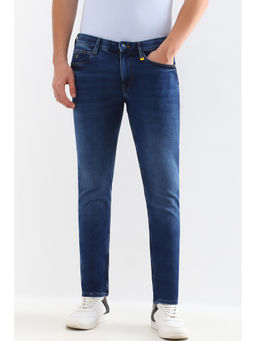 Allen Solly - Men Blue Slim Fit Mid Wash Jeans