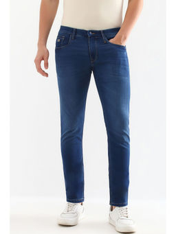 Allen Solly - Men Blue Slim Fit Light Wash Jeans